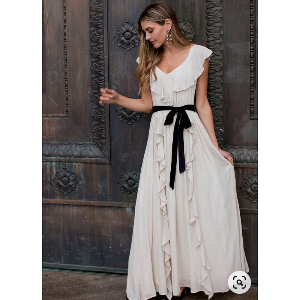 Joyfolie Genevre Dress in Cream *NEW* Medium